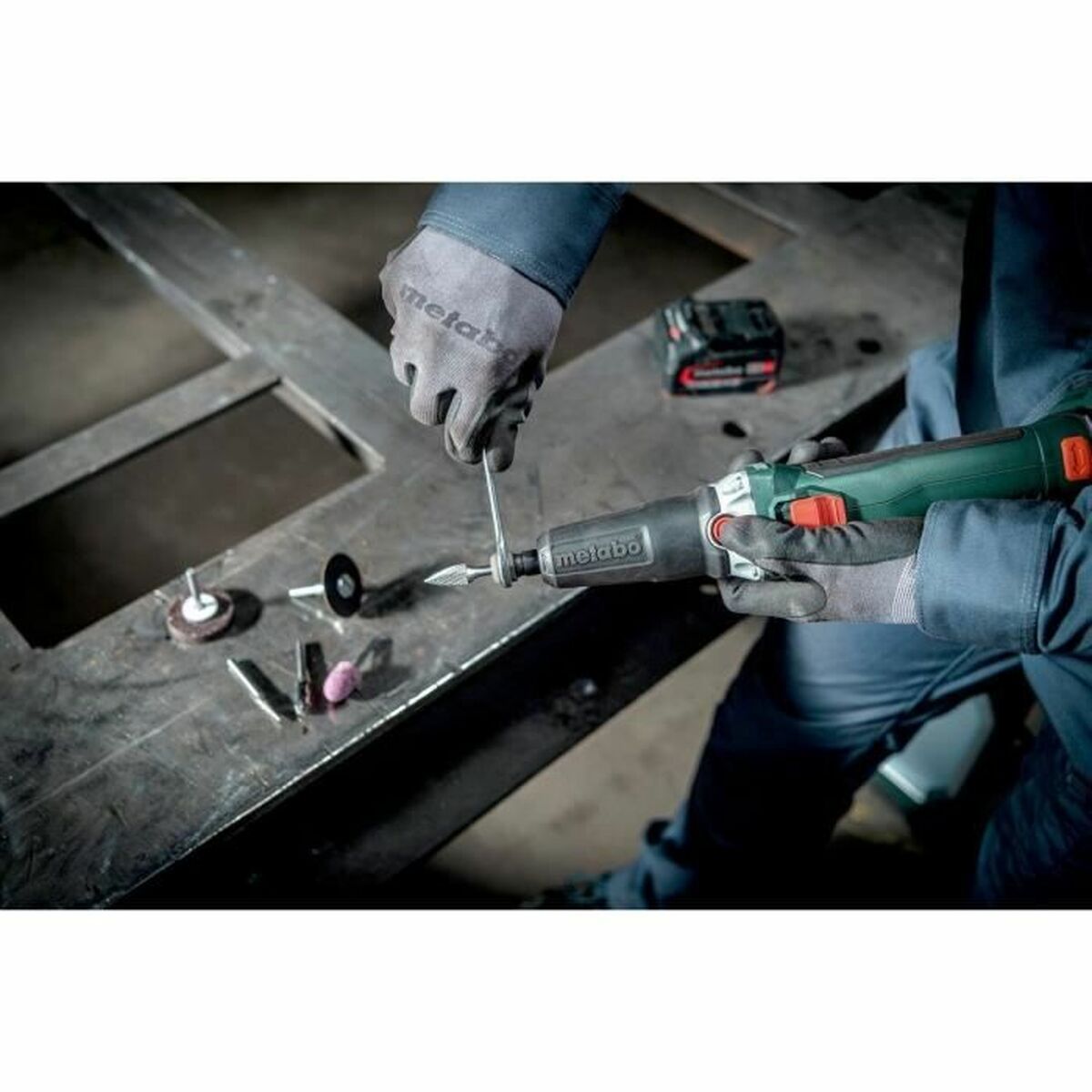 Amoladora angular Metabo GVB 18 LTX BL 11-28